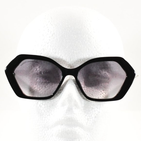French Connection Accessories - French Connection Black Geometric Sunglasses